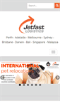 Mobile Screenshot of jetfastlogistics.com